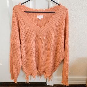 Pink lily boutique sweater